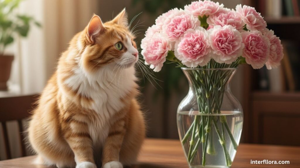 Are Carnations Toxic to Cats?