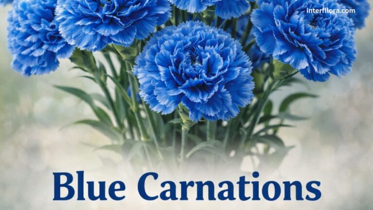 Blue Carnations