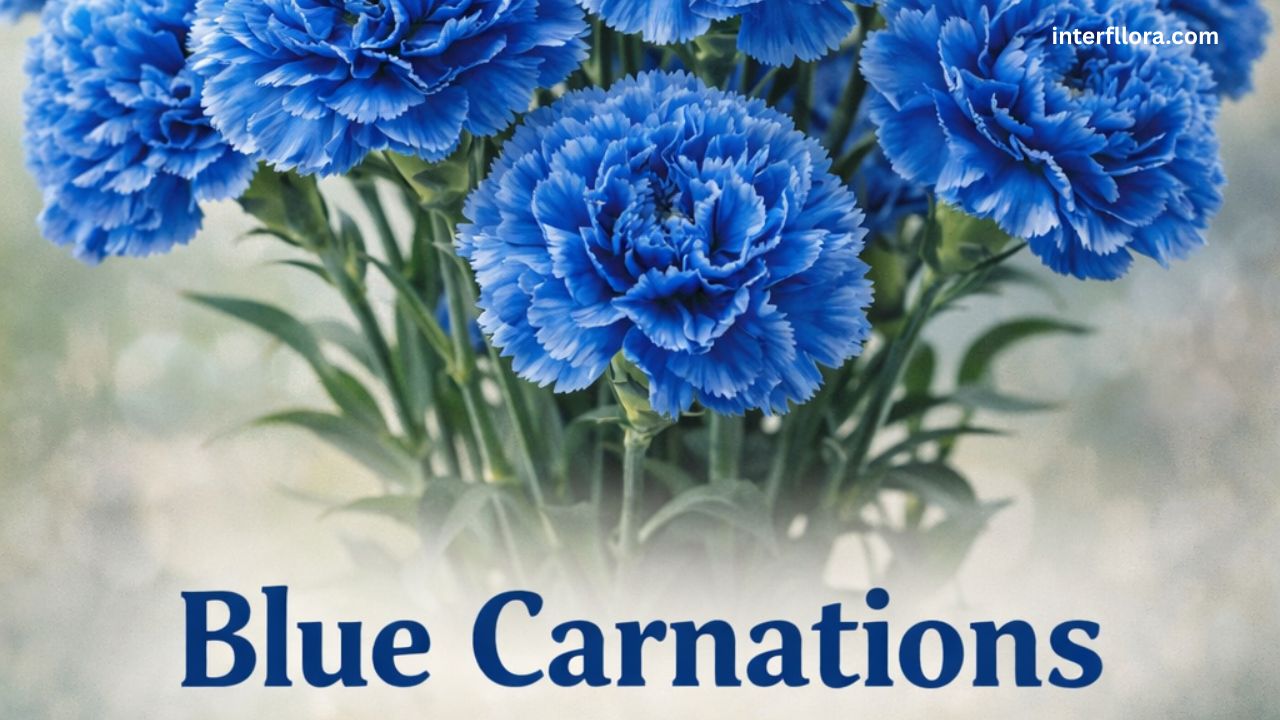 Blue Carnations