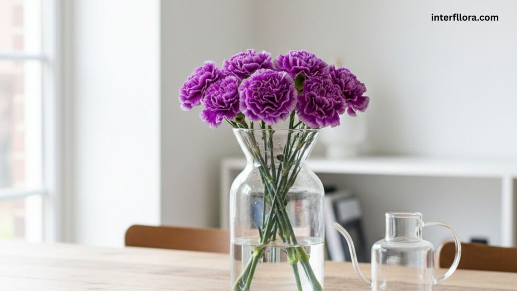 Purple Carnations