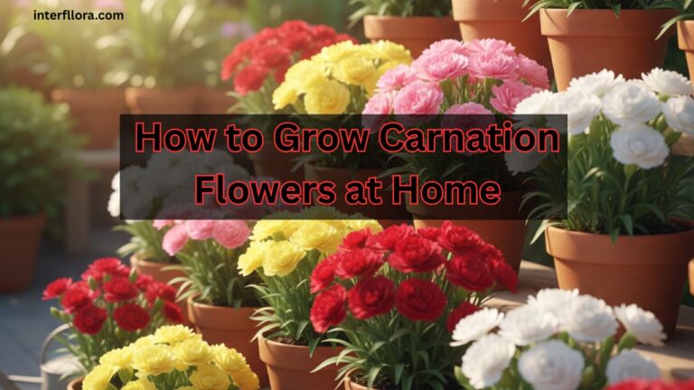 How to Grow Carnation