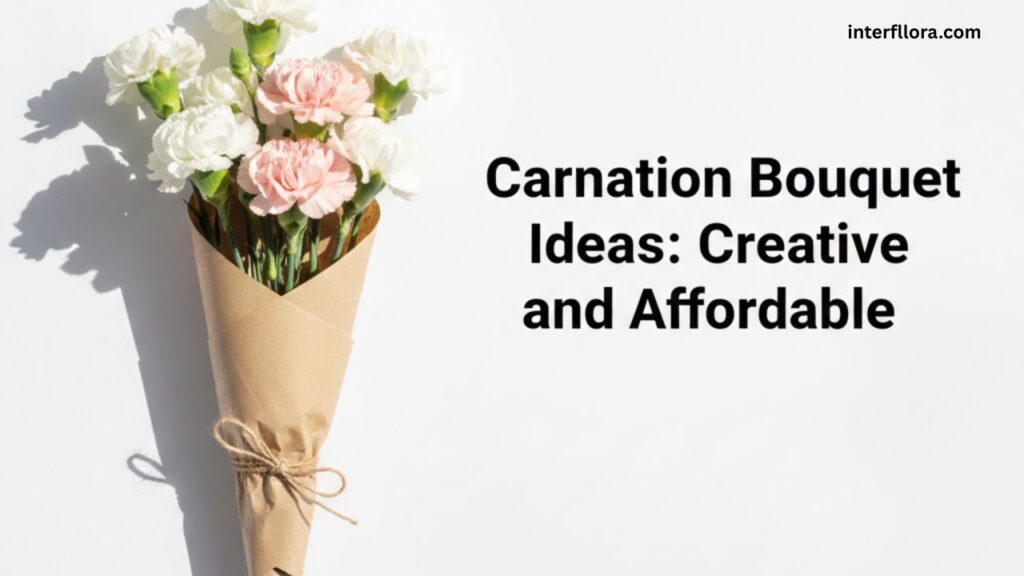 carnation bouquet ideas